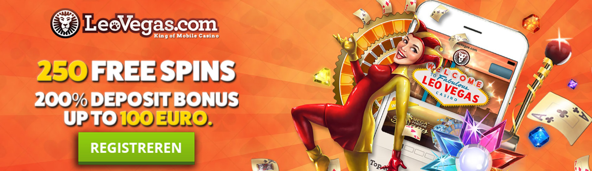 250 gratis spins leovegas