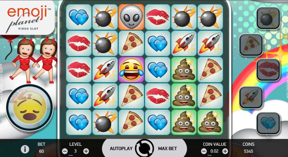 emoji planet gokkast