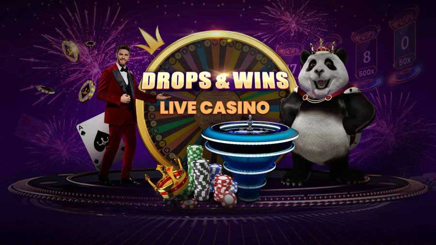 Royal Panda Casino Drops & Wins Live Casino